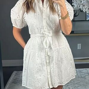 NWT - A New Day Eyelet Dress